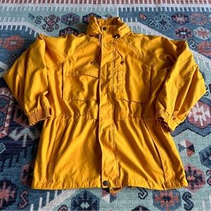 Vintage Yellow Speedo Performance Parka Style Jacket - Size Medium